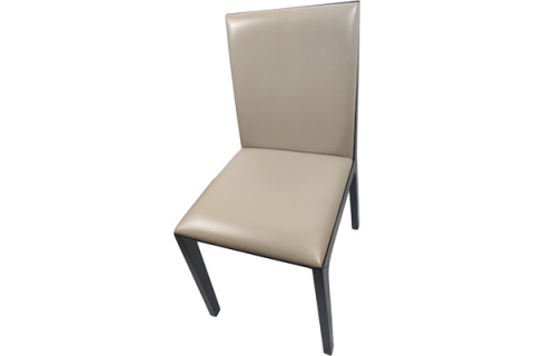 现代简约实木软包餐椅包厢椅